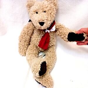 1995 Ganz RARE NAVY SAILOR Teddy Bear Collector Plush Heritage Patriotic CURLY
